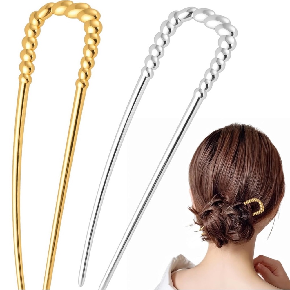 Gold and Silver Hair Accessory